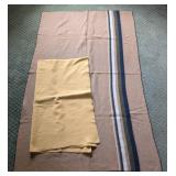 Pair of Vintage Wool Throw Blankets