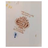 Variety of Vintage Painted Porcelain Dishes