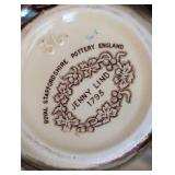 Variety of Vintage Painted Porcelain Dishes