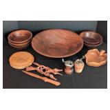 Vintage Wood Servingware