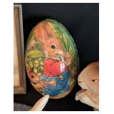 Assorted Vintage Bunny Decor