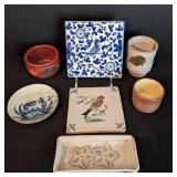 Variety of Small Decorative Pottery