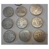 Group of French Francs 1942-45