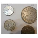 Belgium and French Francs 1922-44