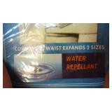 Six size 40 and 9 size 48 mens polyester pants