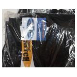 THREE size 32, 1 size 40 and 5 42 mens polyester pants, plus size 36 and 40 Cintas cotton