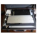 Traveling compact light display/tradeshow setup with 5 lights