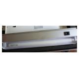 Traveling compact light display/tradeshow setup with 5 lights