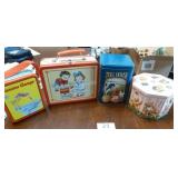 FOUR collectible tins all new or like new