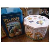 FOUR collectible tins all new or like new