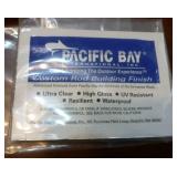 Fishing lot - 3 new rapala Shad, new John Deere spoon lure, New leader sleeves, bait, and rod finish