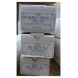 Group of new ertl cars, plastic