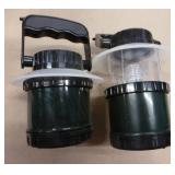 3 New popup led battery powered camp lights