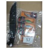 New filet knife, 5 Rapala lures