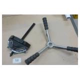 table saw guide and a big handle