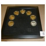 Coin case with Corvette and BelAir coins