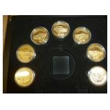 Coin case with Corvette and BelAir coins