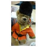 Sand pail full of beanie babies and dinosaur temporary tatoos