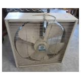 GE metal box fan