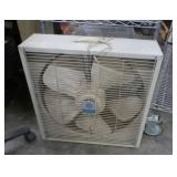 GE metal box fan