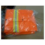FOUR 2XL Blaze orange and Yellow rain suits