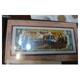 Lewis and Clark Coin Collection and colorized 2 dollar bill