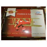 1934 Stearman Bi-plane Ford motor co.  SpecCast Die cast 1993 New in box