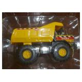 3 new miniatures Tonka crane, dump truck, Harley motorcycle about 4 inches long