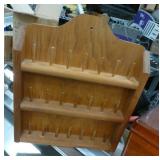 Sewing baskets and thread rack