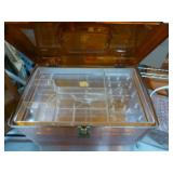 Sewing baskets and thread rack