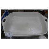 New stoneware baking pan, coffee mugs, electric griddle