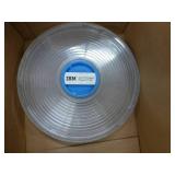 Misc collection - grilling plates, grill cleaner, vintage wall lamp, answering machine, bulbs, décor, new bowl