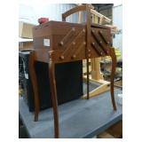 Sewing supplies cabinet