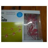 Two New sets of flower string lights to decorate the room or patio