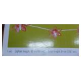 Two New sets of flower string lights to decorate the room or patio