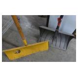 Two shovels