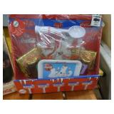 Two collectible sets of Coke glasses and bottles, tins etc