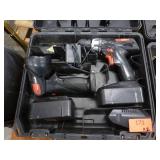 Two drill sets 18v and 19.2v with batteries and chargers - seller says they work