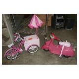 Super Cute American Girl/OG doll scooter and Ice Cream bicycle stand