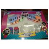 Activity lot - Spirograph, glo lanyards, origami, sand art, scissors, slime jellies