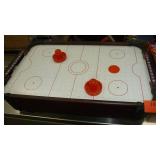 Table top air hockey, magic show and basketball game with sound