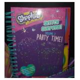 Girls bracelets (guessing 75) sketchbook, LOL Surprise dolls in carry case