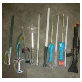 Group of swords and light sabers