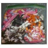 Large group of girls hair barettes, clips, bracelets, rings, sunglasses etc
