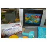 Crystals, Silly Putty, Moon Sand, Light up moving fish tank picture