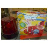 Ant Farm, 3D glasses, headphones, flashing light, Midland walkie talkies, glow in the dark slime and more