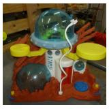 Fisher Price Moon Space Station, Littlest Pet Shop Roller Coaster, Blip toys light up musical tree house