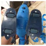 Two battery operated toys, walking/talking Trex dinosaur and squid