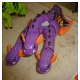 3 headed dragon and dinosaur (imaginext razor 2004)