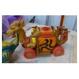 Fisher Price Trojan horse dragon and Dinosaur (battery operated)